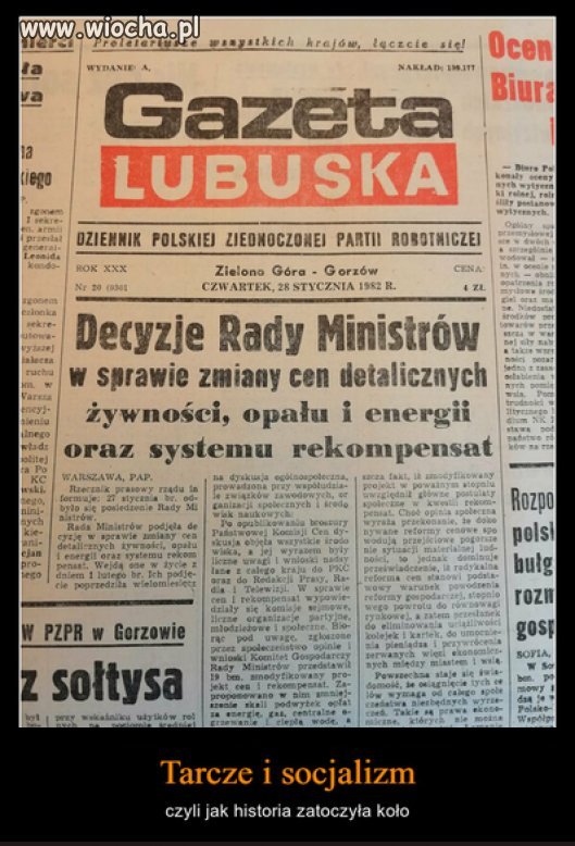 Historia zatoczyła koło...PiS to PRL bis!