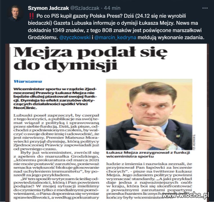 Po to PiS kupił gazety Polska Press