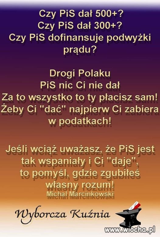 Nie każdy zdaje sobie