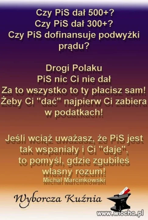 Nie każdy zdaje sobie