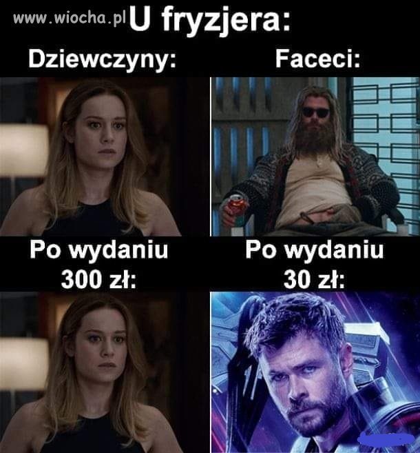 Facet jest przystojny
