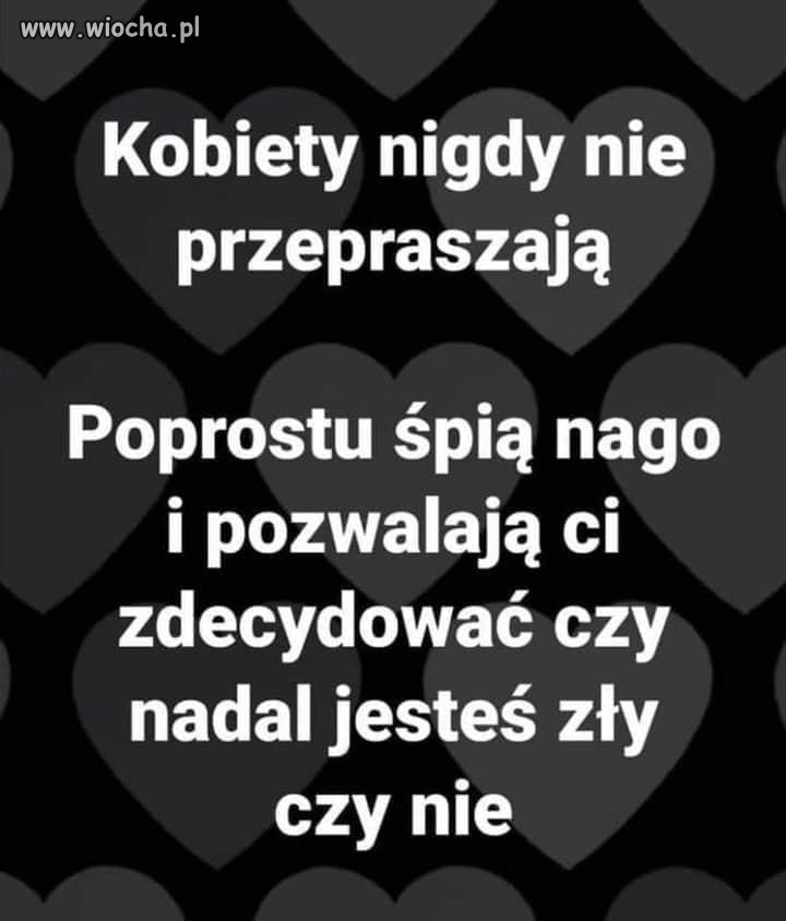 No i ty jesteś zły