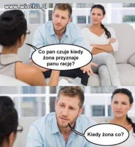żona ma zawsze rację