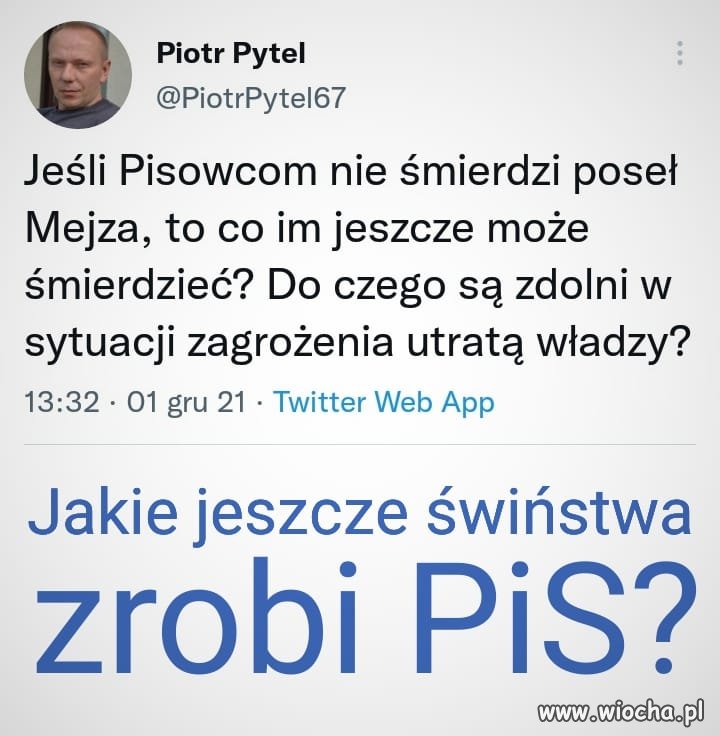 Oni mają nosy zatkane 