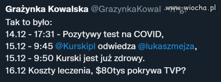 Tak było - nie zmyślam