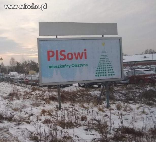 Mieszkańcom Olsztyna dziękujemy za ciepłe