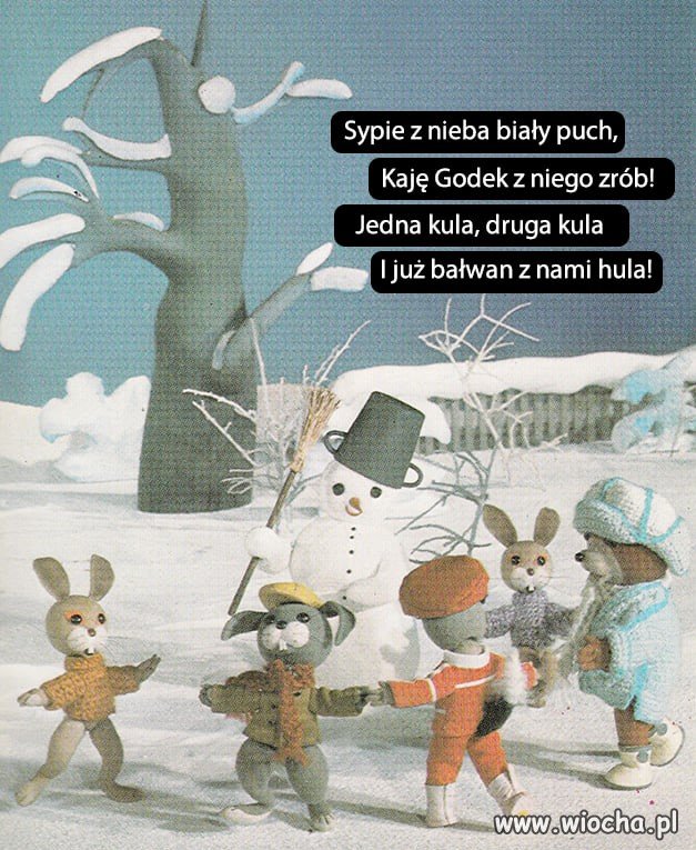 Chętnie bym takiego bałwana w d... kopnął 