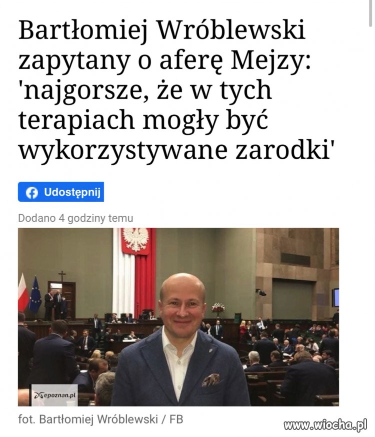 Wykwit absolutnie fantastycznych wypowiedzi sejmowych.