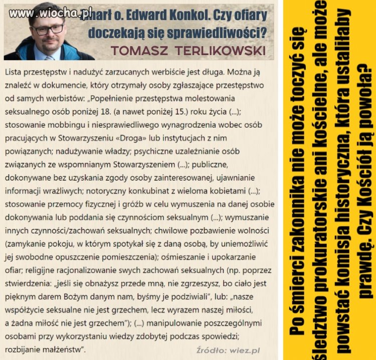 Czy ofiary doczekają???