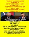 Podstwowym zadaniem rzadu...jest wiedziec!