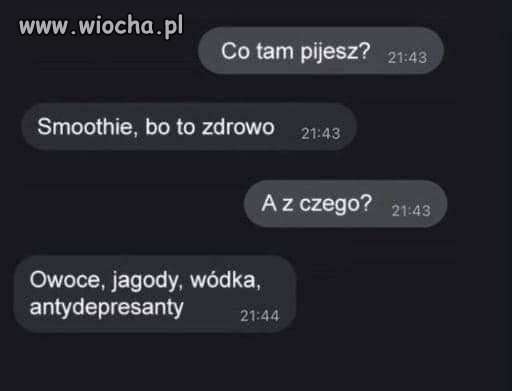 Zdrowe smoothie 
