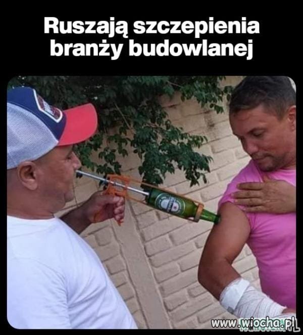 Szczepienia budowlańców ruszyły