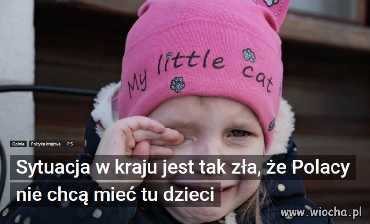 Spada liczba urodzeń. Młodzi Polacy myślą głównie o emigracji. 