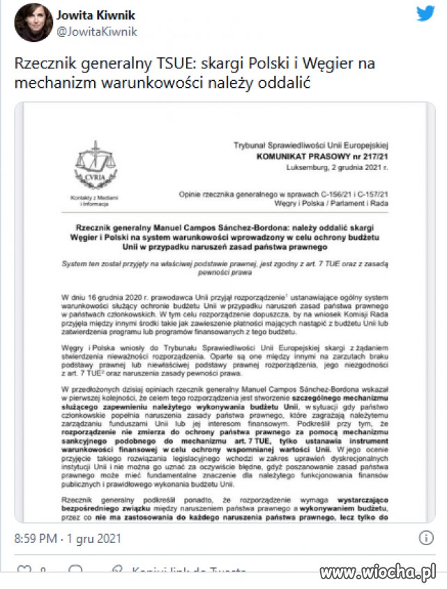 Potężny cios dla PiS, utratę ogromnych pieniędzy dla Polski