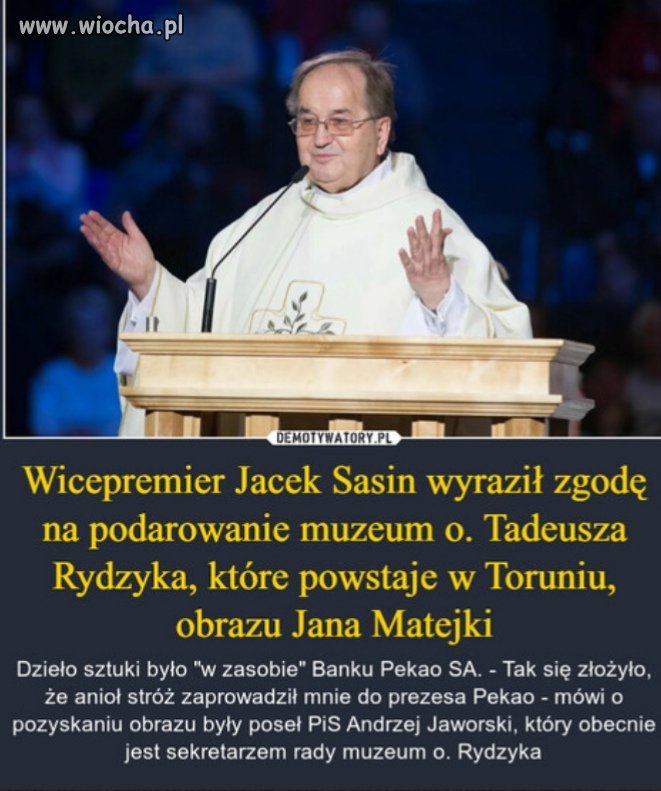 Rozdawania naszych dóbr ciąg dalszy