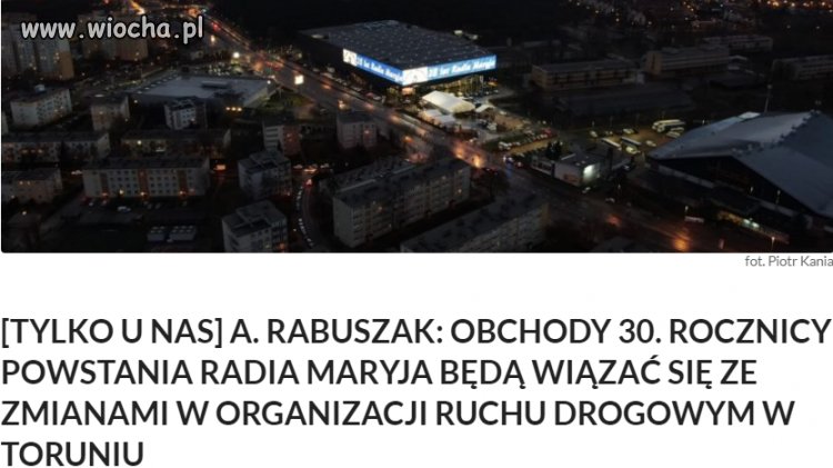 Rydzyk urodziny urządza na bogato