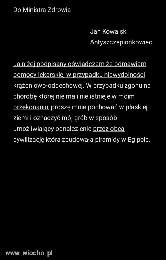 Podpisujcie i wysyłajcie 
