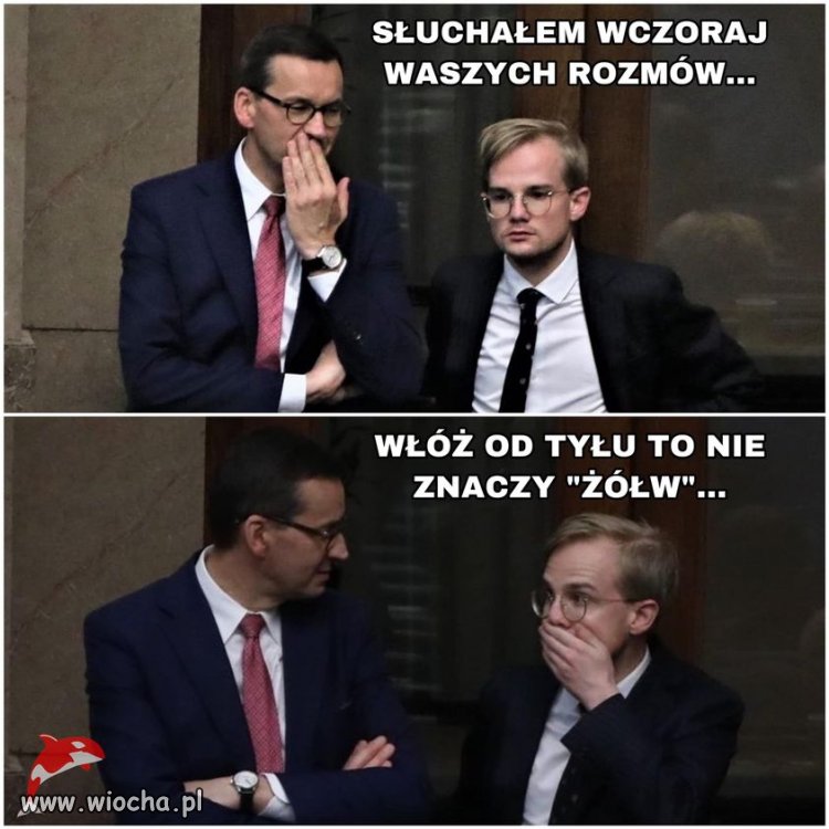 Morawiecki jak to usłyszał pożyczył mu swój pierścień podtrzymujący erekcje