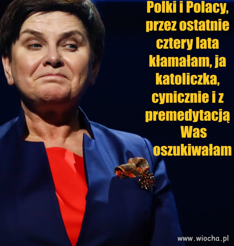 Polki i Polacy, przez ostatnie cztery lata kłamałam, ja katoliczka, cynicznie i z premedytacją Was oszukiwałam