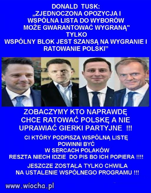 Ratujcie Polskę bo tylko razem można zmienić obecną sytuację