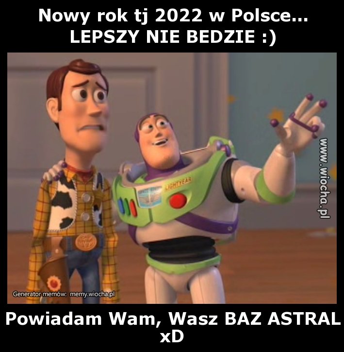 Nowy rok tj 2022 w Polsce... 