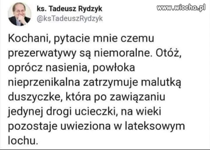 Nie rydzykuj zdrowiem i życiem duszyczek