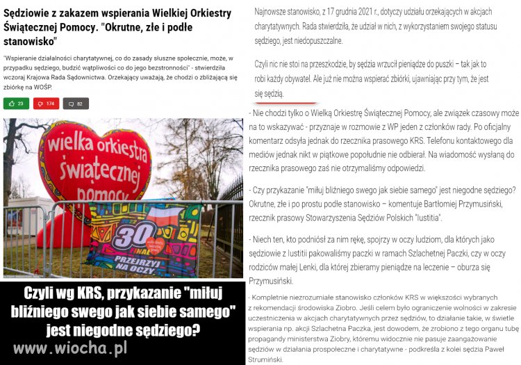 Krajowa Rada Sądownictwa ma prawo interpretować, jakie zachowania są zgodne z etyką sędziowską, a jakie nie.