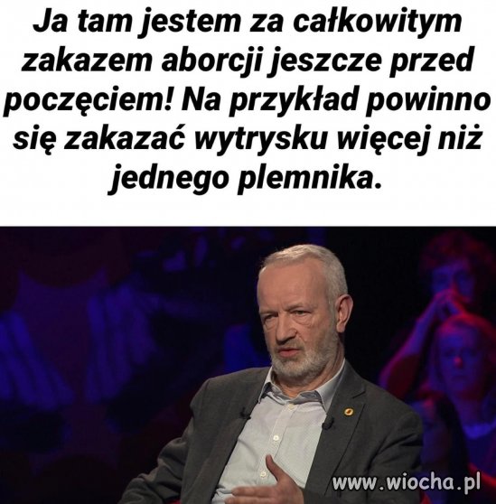 Przeszedł samego siebie idiota.