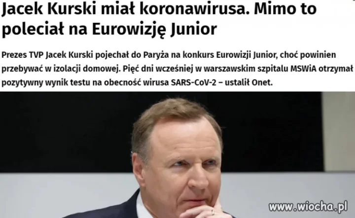 Pozazdrościł biskupom konsekrowanych dłoni