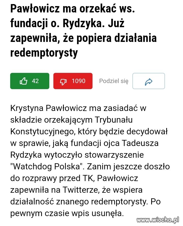 Wyrok już znany 