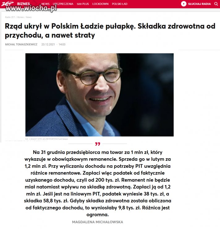 I to jest właśnie ten nowy ład