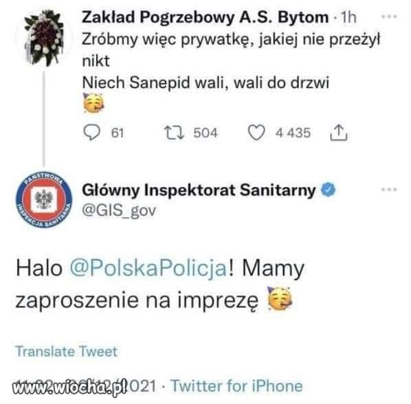 Zaproszenie. 