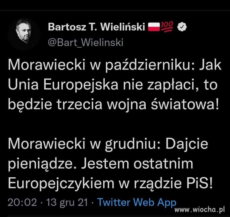 Ostatni Europejczyk w PiS-ie