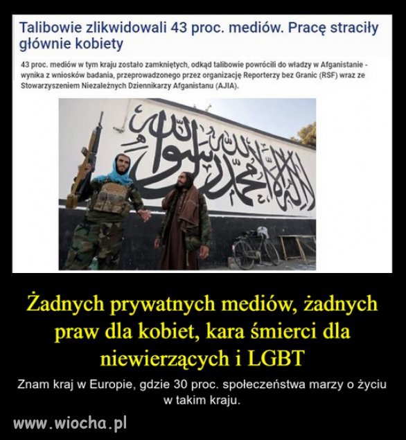 Co na to PiSlamisci i katotalibanie?