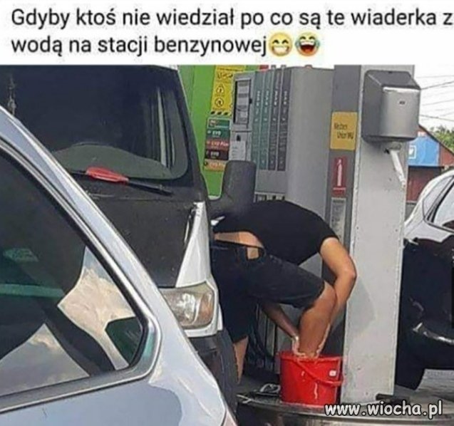 Widocznie mu się zapociły 