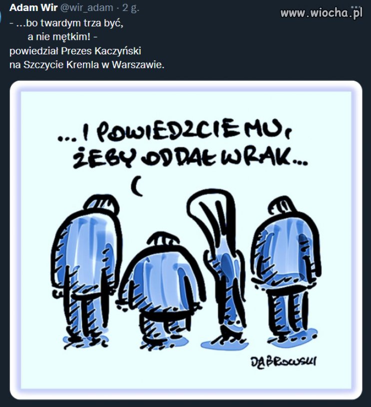 Bo twardym trza być,