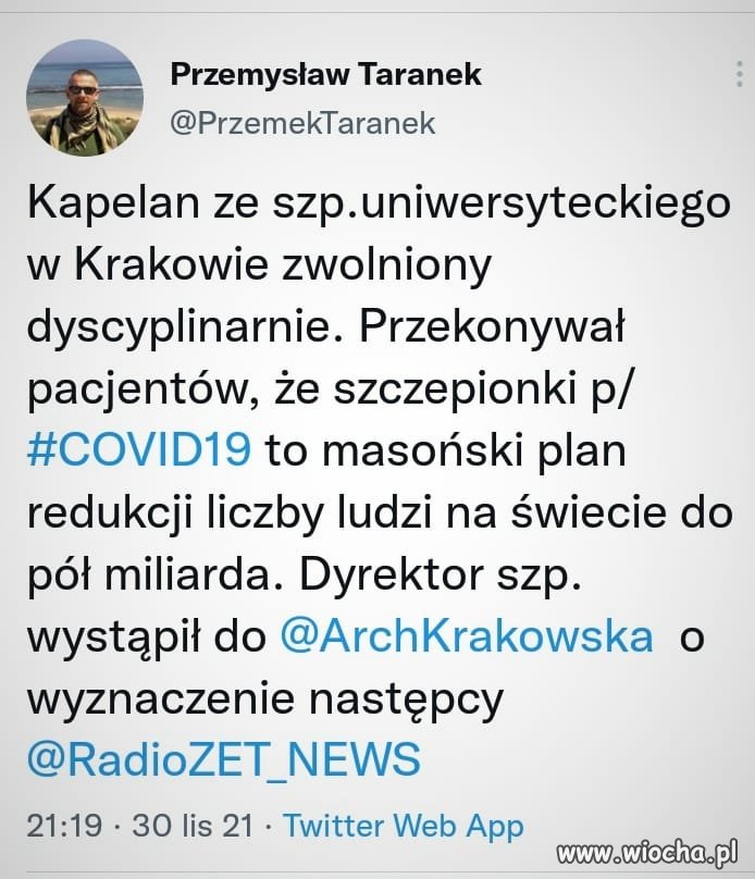 Uwierzcie, bo to kapłan