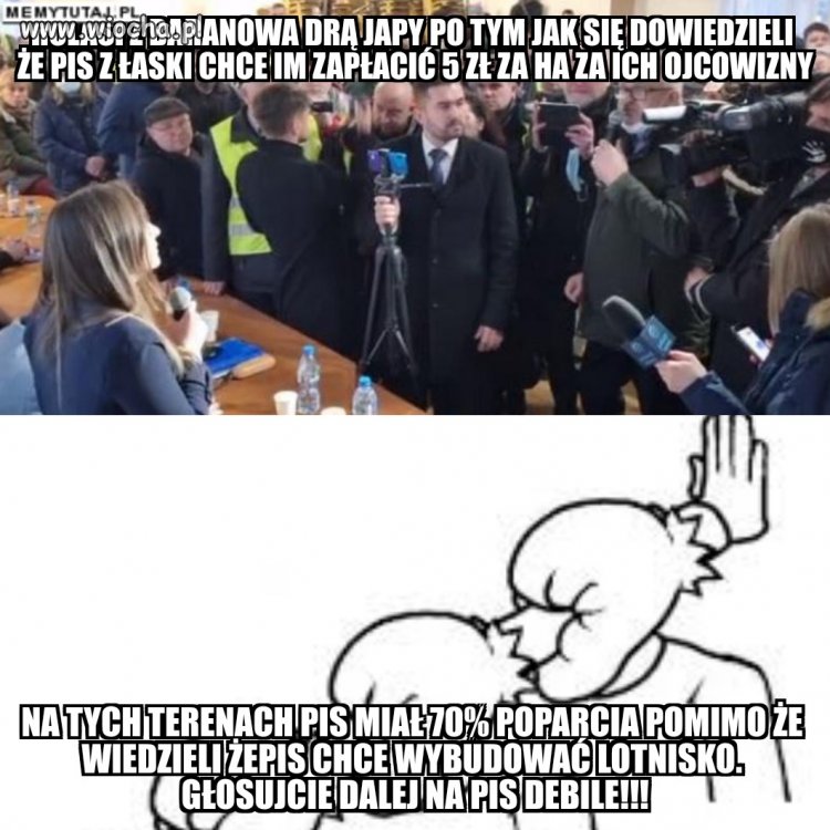 Za 5 zł za ha to co najwyżej to się najedzą w KFC