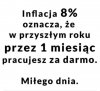 Inflacja 8%