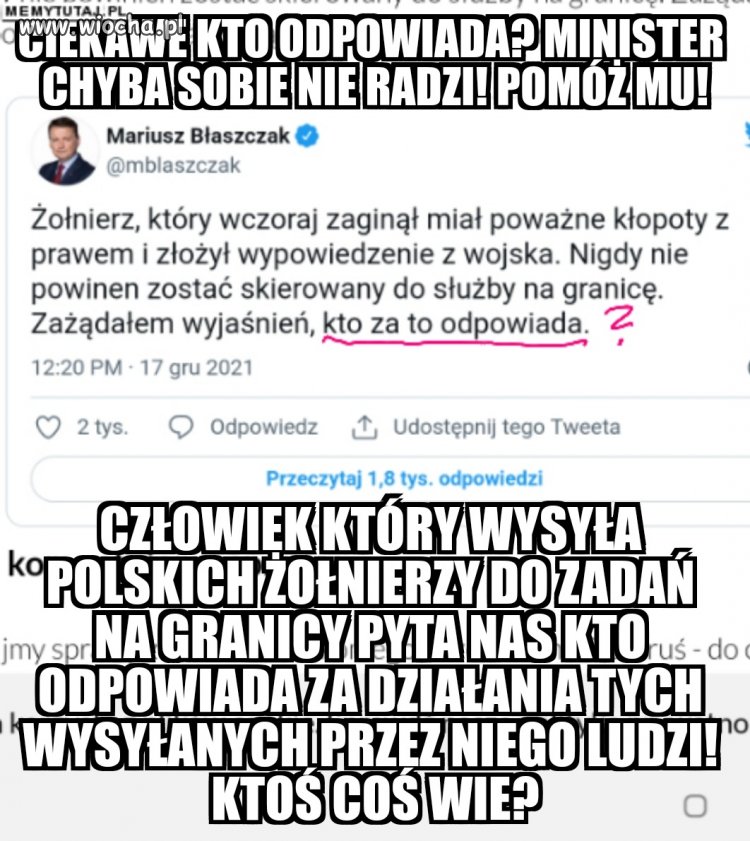 Ciekawe pytanie płaszczaka!
