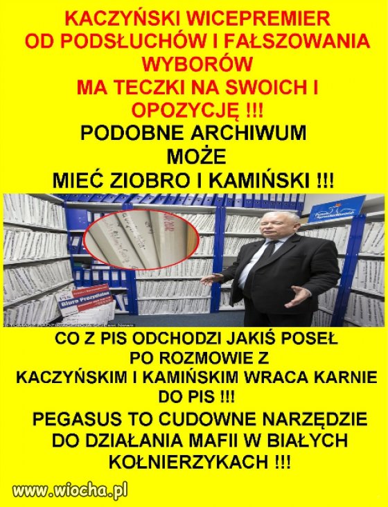 To taka polska senilna wersja Hoovera z FBI...