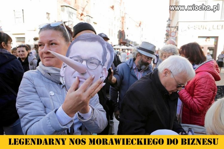 Legendarny nos Morawieckiego do biznesu