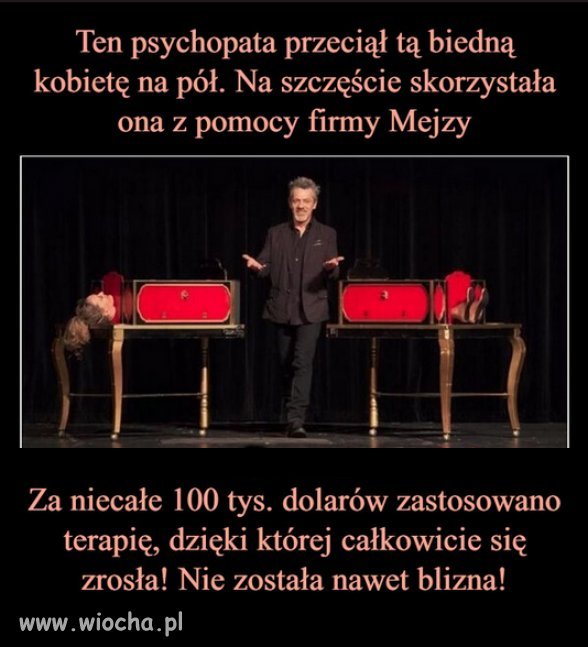 Jakie szczęście ze takie Mejzy są wśród nas...