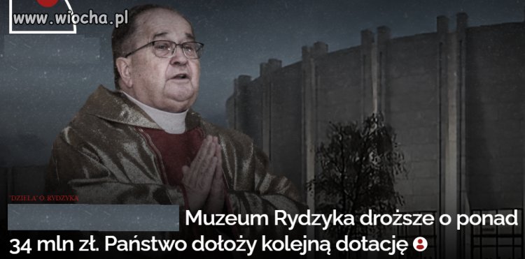 Kolejne miliony na rydzyka