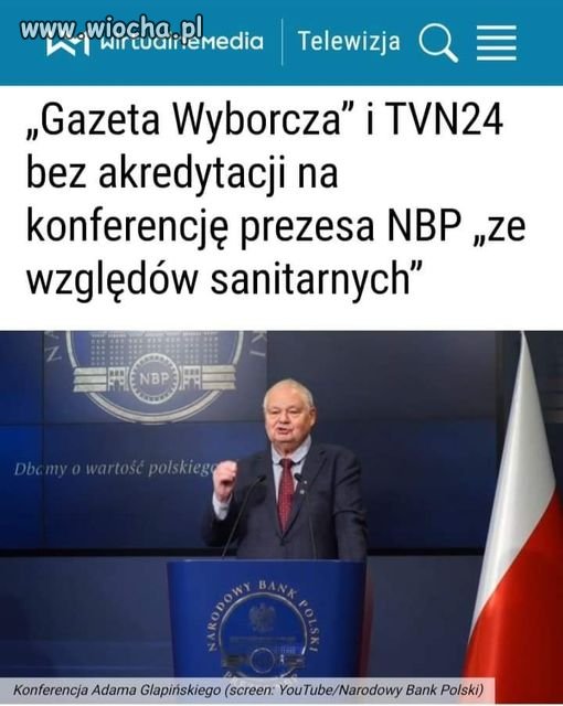 Ależ zacietrzewiony jest ten nasz cysorz