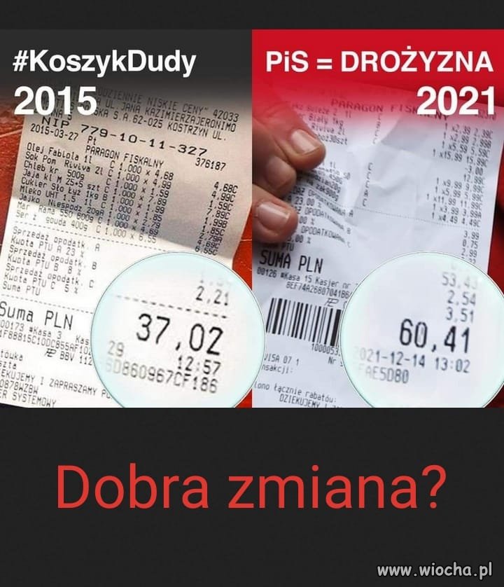 Dobra zmiana - Dojna zmiana 