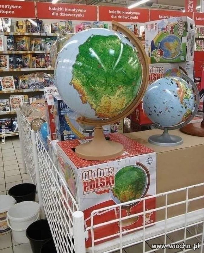 Czy ty kupiłeś już globus Wolski?