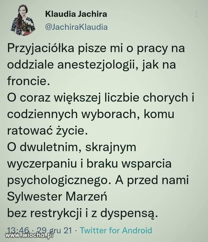 Dla wielu ostatni. 