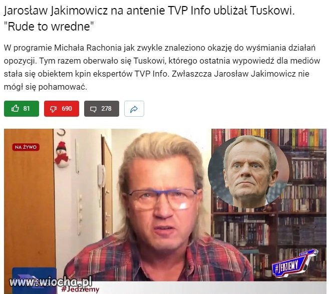 TVP info nagonka na Tuska