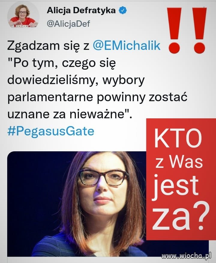 Zawsze powtarzałem że sfałszowali 